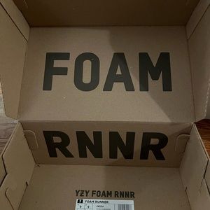 Size 9, Yeezy Foam Runner, Ochre color way